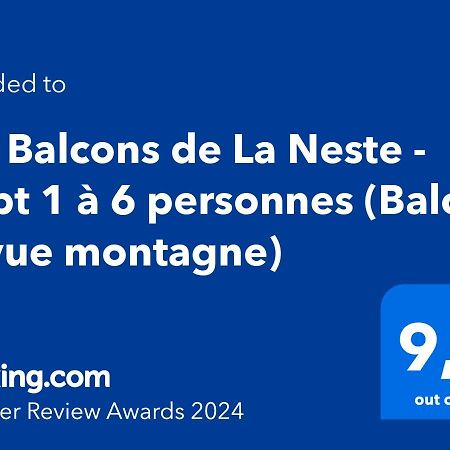 Les Balcons De La Neste - Appt 1 A 6 Personnes Arreau Bagian luar foto
